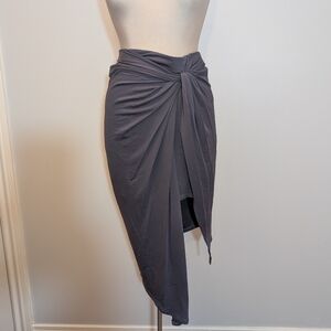 Dynamite Mauve Skirt With Slit